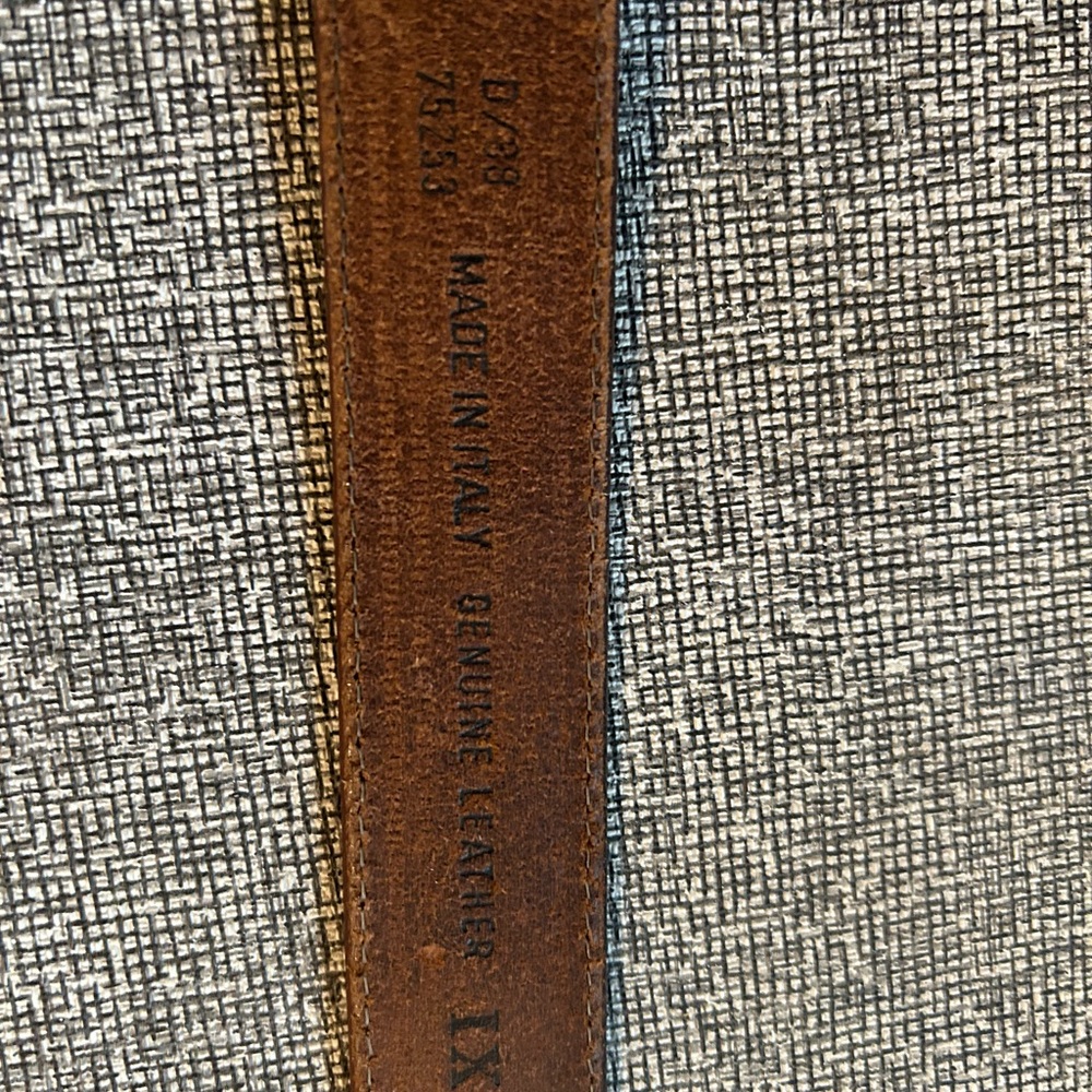 Brown Leather Belt